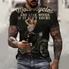 T-shirt Anime Print Men