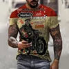 T-shirt Anime Print Men