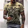 T-shirt Anime Print Men