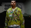 Oversized Zip up Hoodie Men