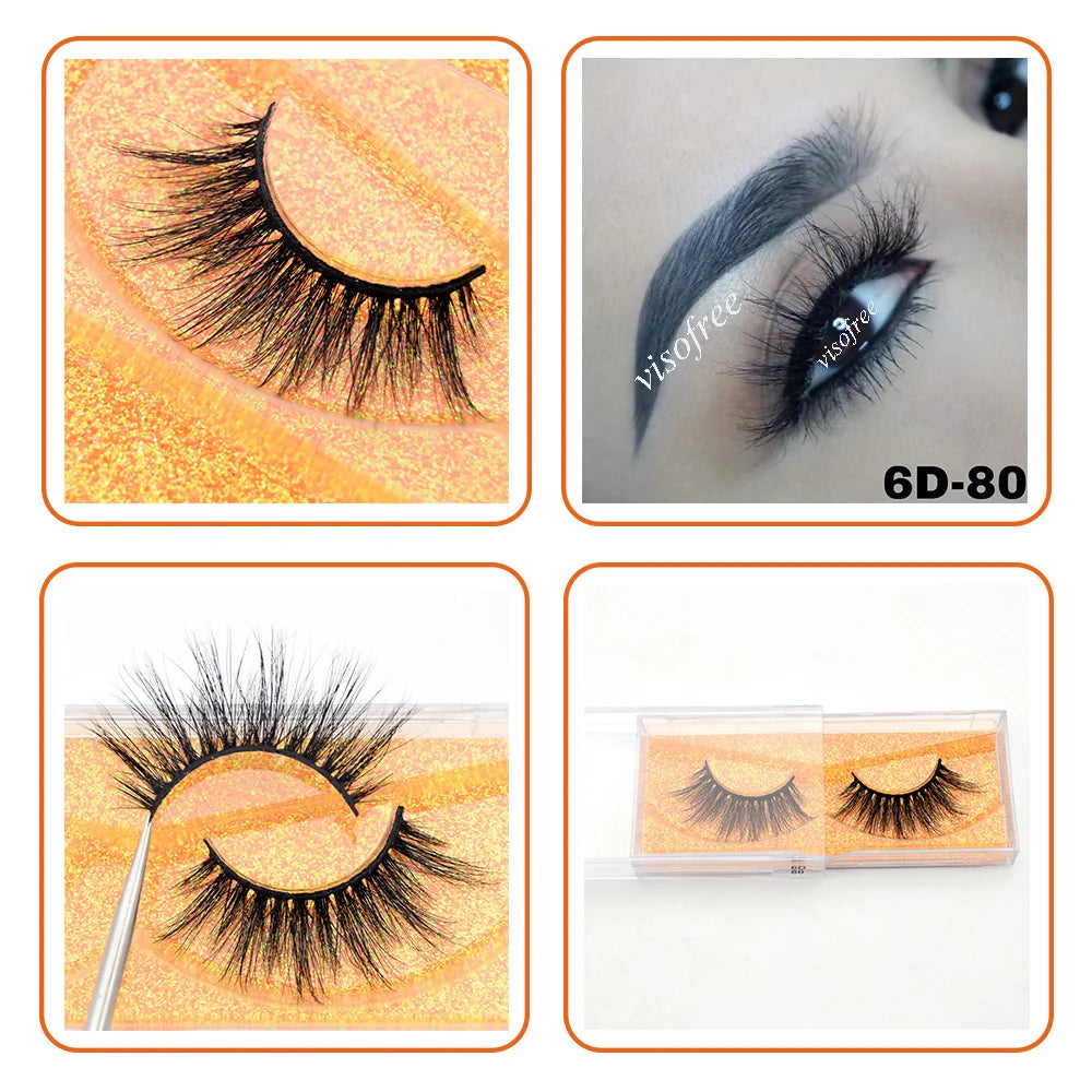 3D Real Mink False Eyelash