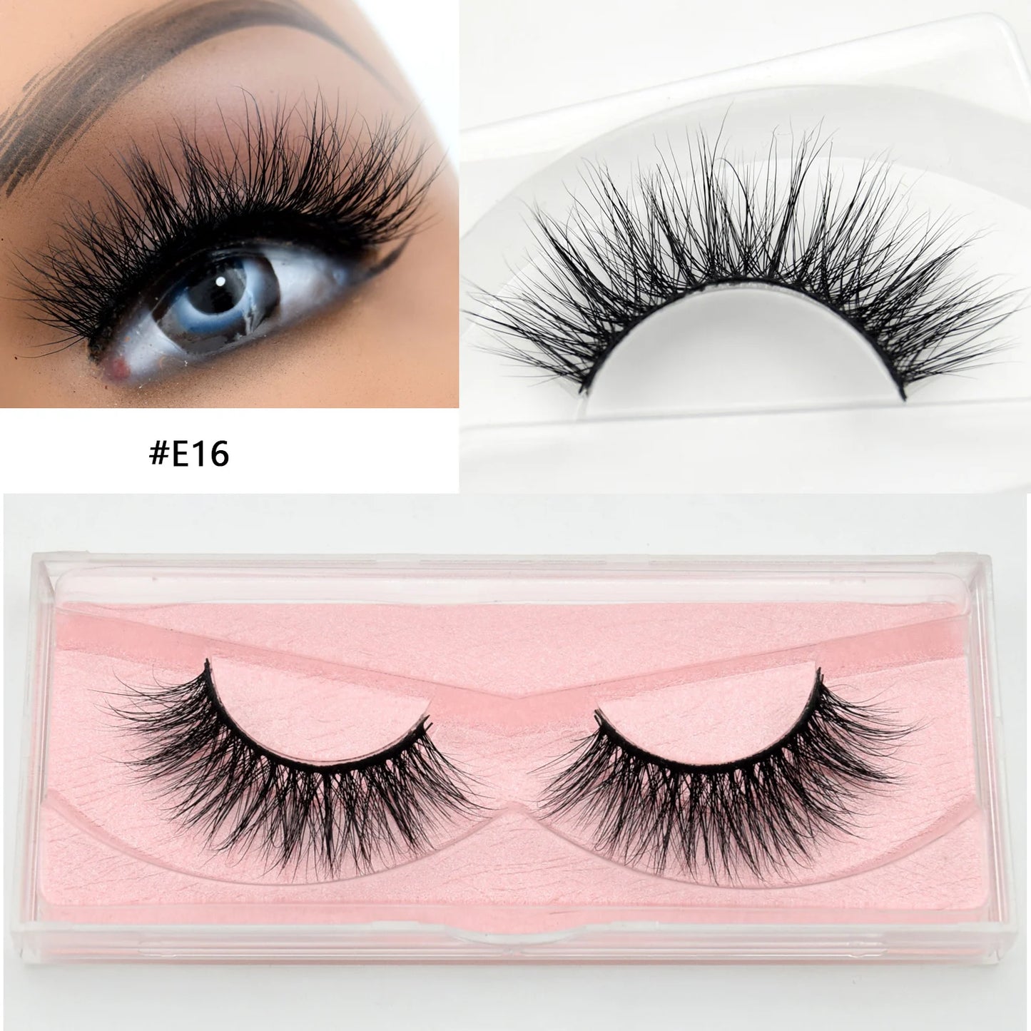 3D Real Mink False Eyelash