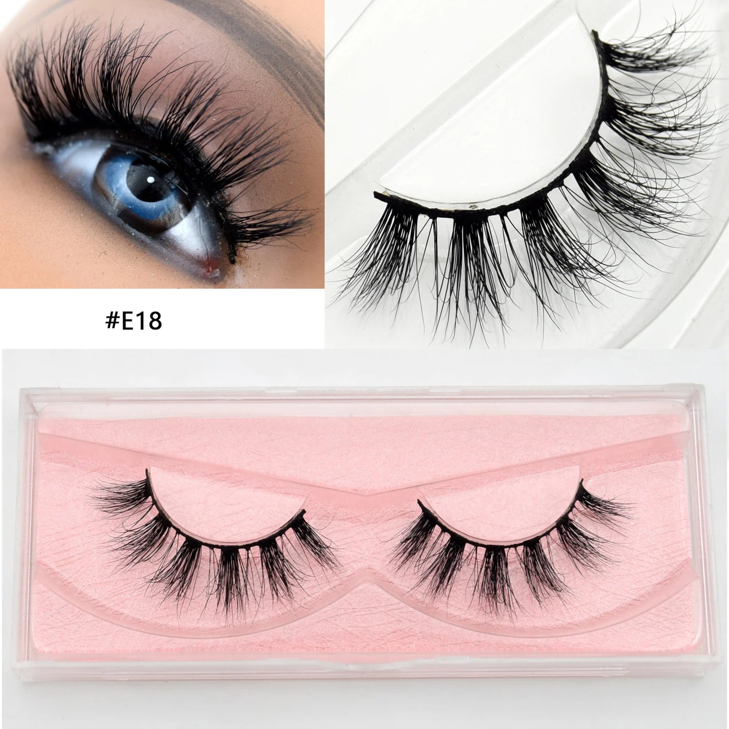 3D Real Mink False Eyelash