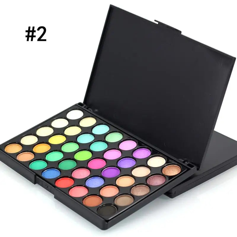 Glitter Eyeshadow Palette Matte