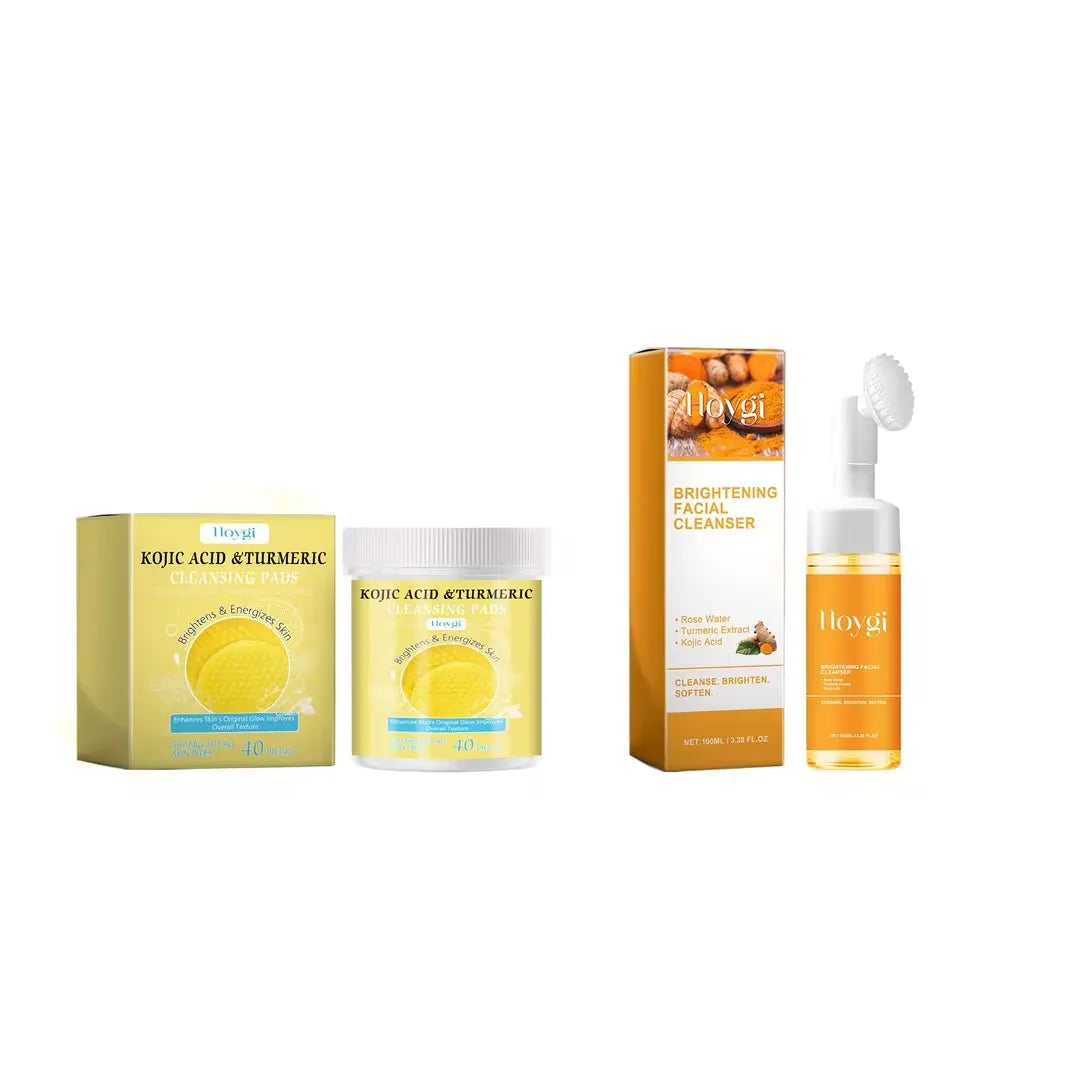 Turmeric Cleanser Oil with Vitamin C Cream