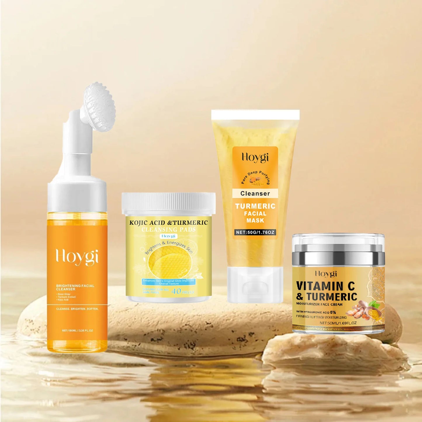 Turmeric Cleanser Oil with Vitamin C Cream