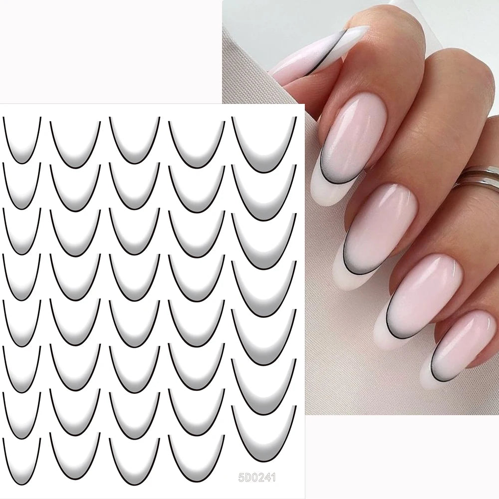 Nail Art Stickers Self-adhesive