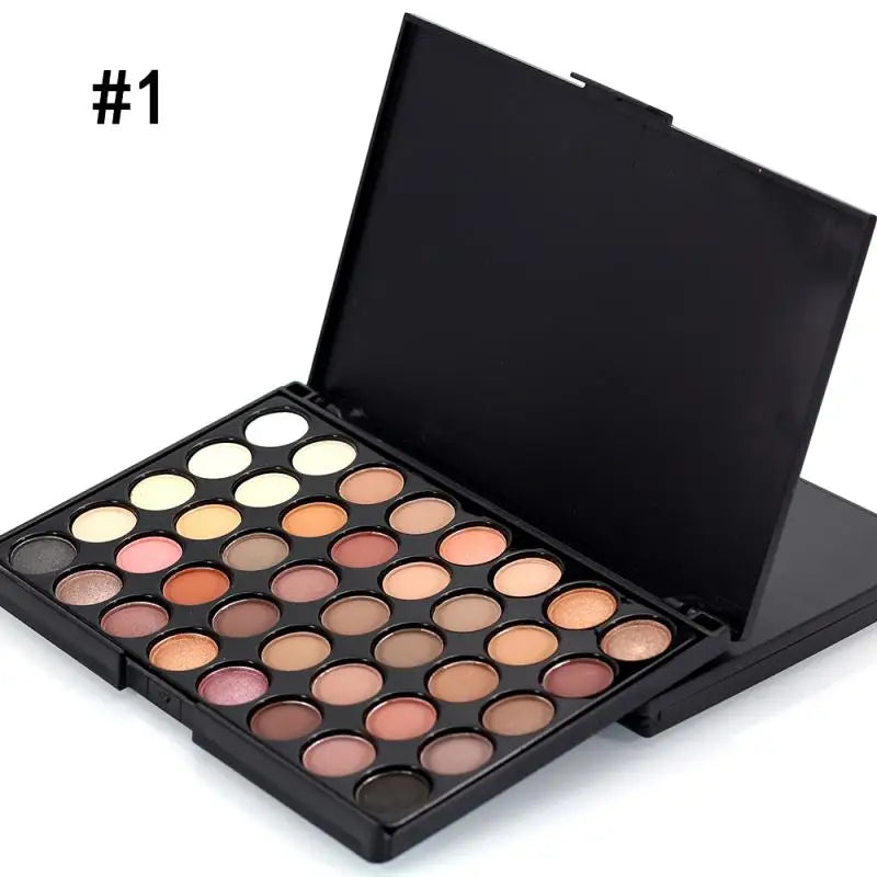 Glitter Eyeshadow Palette Matte