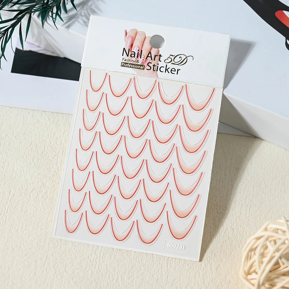 Nail Art Stickers Self-adhesive